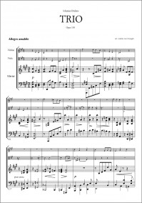 ATV032 • BRAHMS - Trio - Score and 2 parts