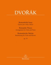 BA 10437 • DVORÁK - Romantische Stücke op. 75 - Spielpartitur