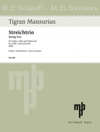 BEL 664 • MANSURIAN - String Trio - Score and parts