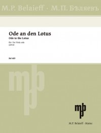BEL 669 • MANSURIAN - Ode an den Lotus - Stimme