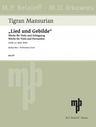BEL 677 • MANSURIAN - Lied und Gebilde (Song and structure) 