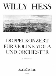 BP 0638 • HESS W. Double concerto op. 81 - score