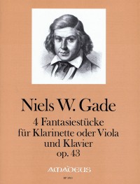 BP 1913 • GADE - 4 Fantasiestücke - Score and viola part