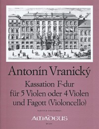 BP 2294 • VRANITZKY Cassation in F major for 5 violas