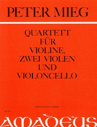 BP 2553 • MIEG Quartet (1988) for violin, 2 violas and cello