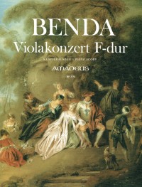 BP 2751 • BENDA - Violakonzert F-dur - Klavierauszug