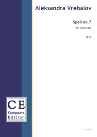 CE-AV1S2 • VREBALOV - Spell no.7 - Score