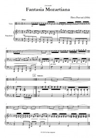 LFP001 • FLETA PASCUAL - Fantasia Mozartiana - Score