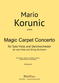M4V-1002 • KORUNIC - Magic Carpet Concerto - Part. & Sti. DOW