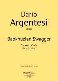 M4V-1004 • ARGENTESI - Babkhuzian Swagger - Viola part