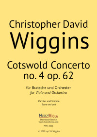 M4V-1036 • WIGGINS - Cotswold Concerto no. 4, op. 62 no. 4