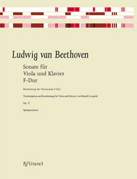 PV 2201 • BEETHOVEN - Sonate F-dur, op. 17, für Viola & Kla.