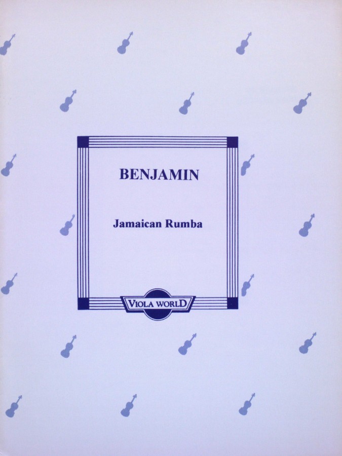 Jamaican Rumba, (Primrose), für Bratsche und Klavier