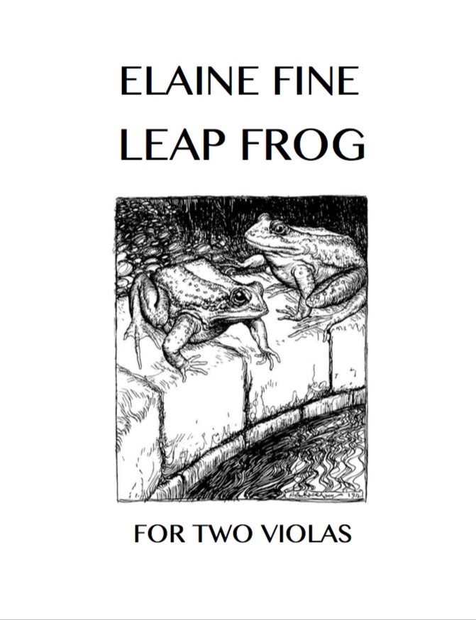 Leap Frog, für 2 Bratschen