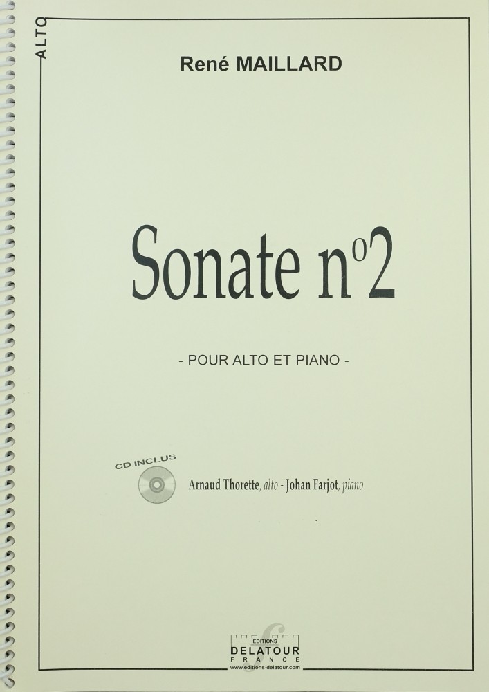 2. Sonate, op. 18, für Bratsche und Klavier